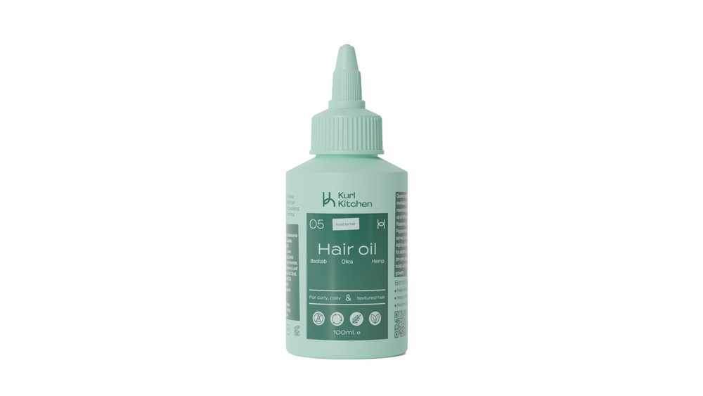 Kurl Kitchen Baobab Okra Hemp Hair Oil